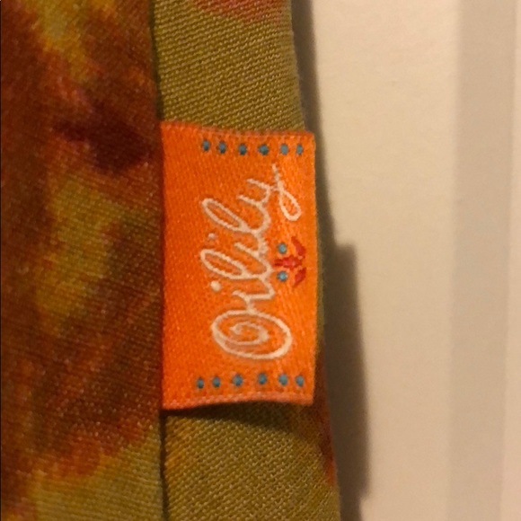 Colorful floral print skirt. - Picture 2 of 4